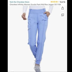 Cherokee Infinity Size M Jogger Scrubs